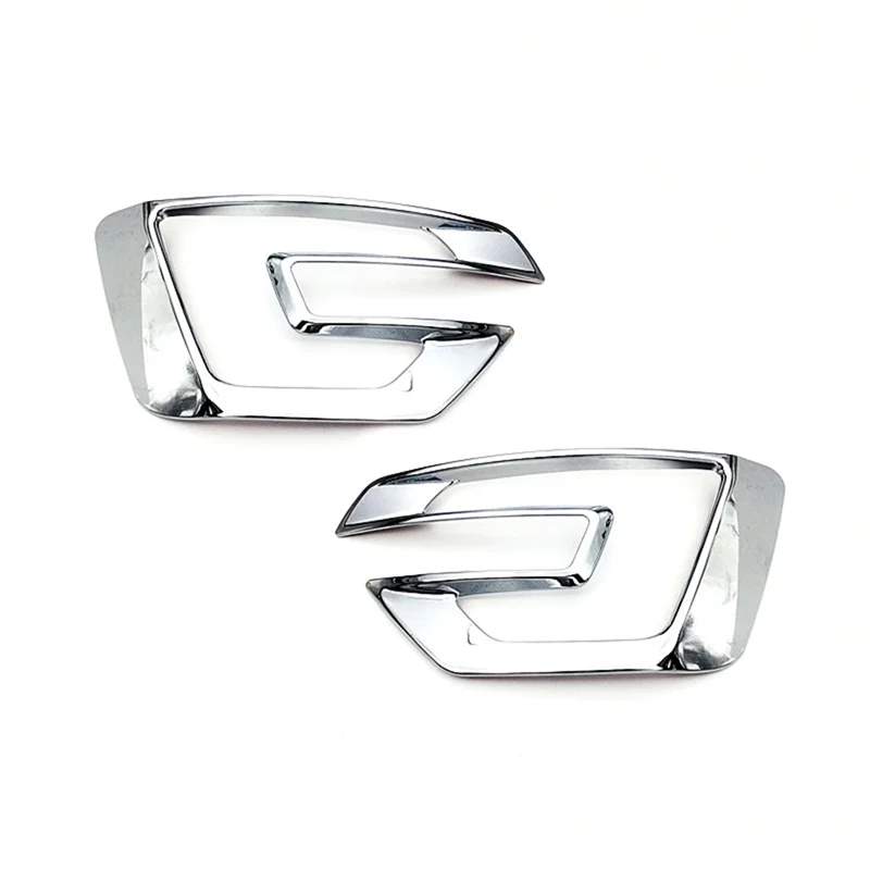

2PCS Car Front Bumper Fog Lamp Cover Fog Light Trim Replacement Accessories For Ford Explorer 2016 2017