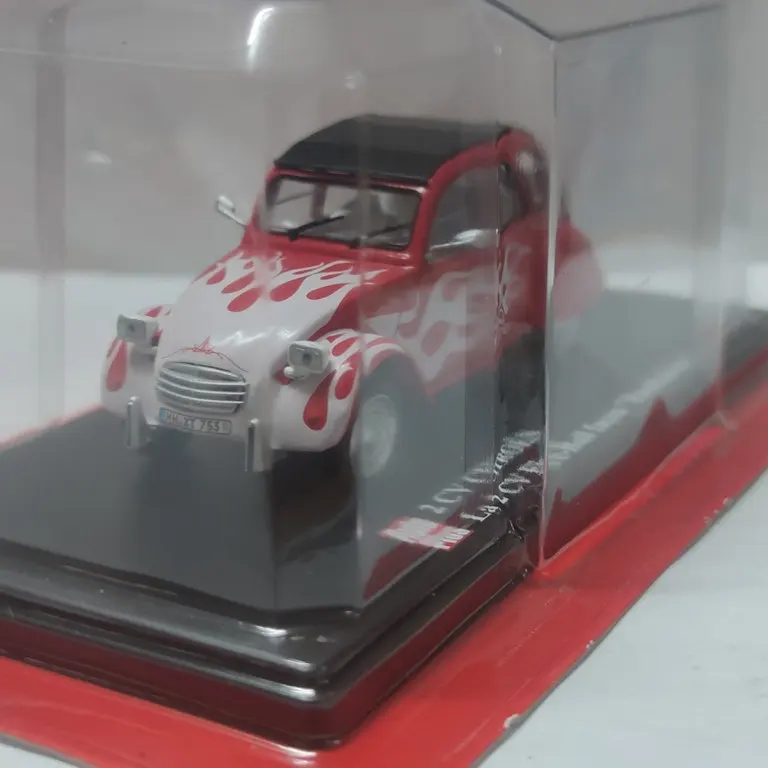 

Металлическая модель автомобиля Diecast Auto Plus 1:43, Citroen 2CV Fire-Ball Facon "Rumbalotte"