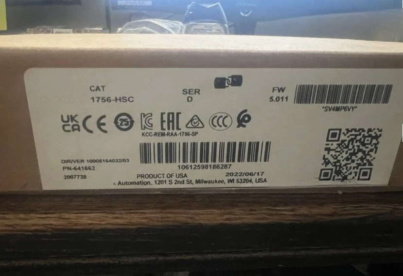 

Brand New Original 1756-HSC High Speed Counter Module 1756HSC Fast Delivey