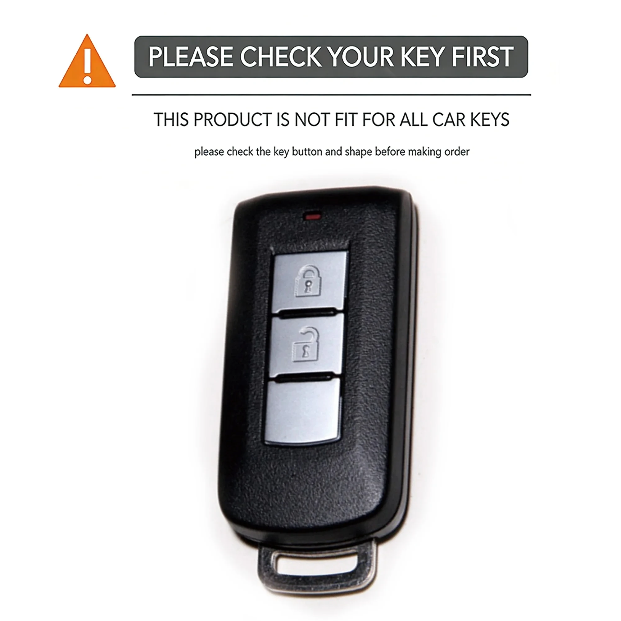 Silicone Car Key Case Cover For Mitsubishi Outlander Xpander Triton ASX LANCER Pajero Sport 3 2020G Eclipse Cross L200
