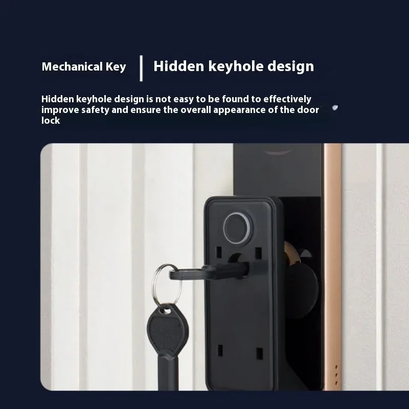 Fully Automatic Smart Door Lock Fingerprint Lock Electronic Waterproof Protection Bluetooth NFC Fingerprint Smart Door Lock