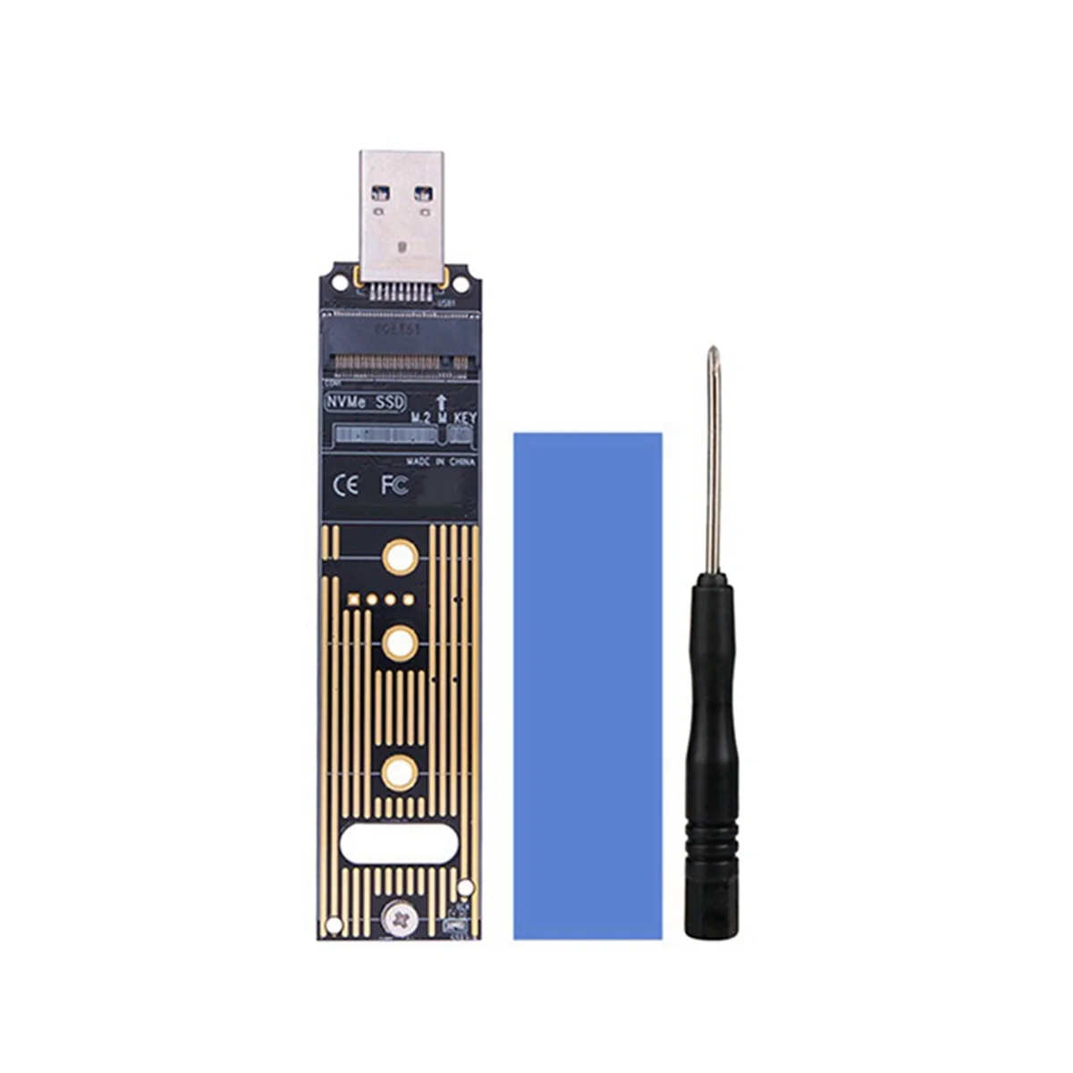 

Адаптер M.2 NVME SSD-USB 3,1, PCI-E в USB-A 3,0, карта преобразователя 10 Гбит/с, USB3.1 Gen 2 для M.2 NVME 2242 2260 2280