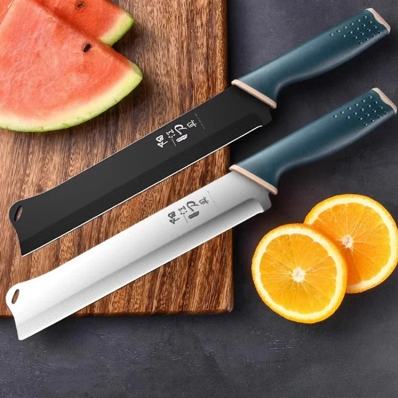 New fruit knife household extended watermelon knife stainless steel sharp cutting meat kill fish cooking multi-purpose knife