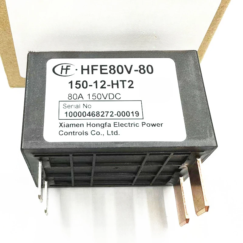 

（Brand New Original）1pcs/lot 100% original genuine relay:HFE80V-80/150-12-HT2 High voltage DC relay contactor