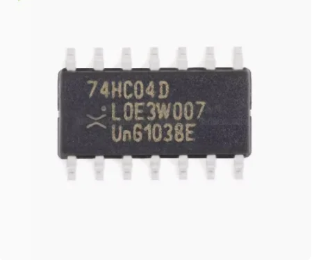 1 Uds genuino 74HC04D,653 SOIC-14 Chip lógico SMT inversor de 6 vías