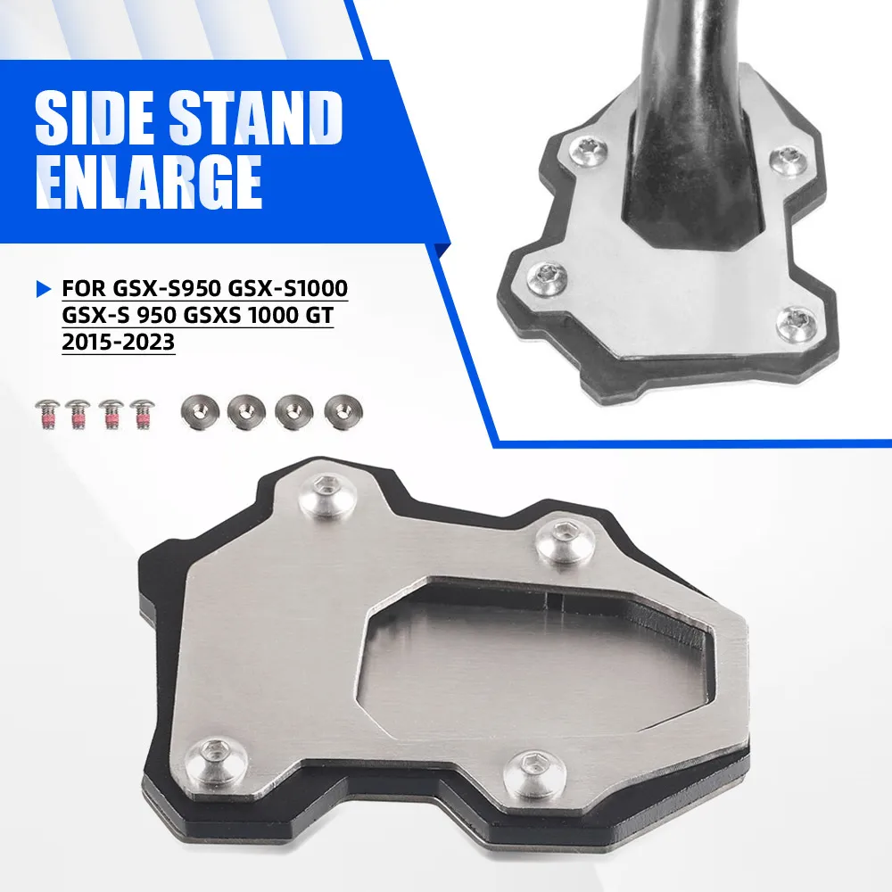 Kickstand Foot Side Stand Extension For SUZUKI GSX-S950 GSX-S1000 GSX-S 950 GSXS 1000 GT 2015-2017-2018-2019-2020-2021-2022-2023