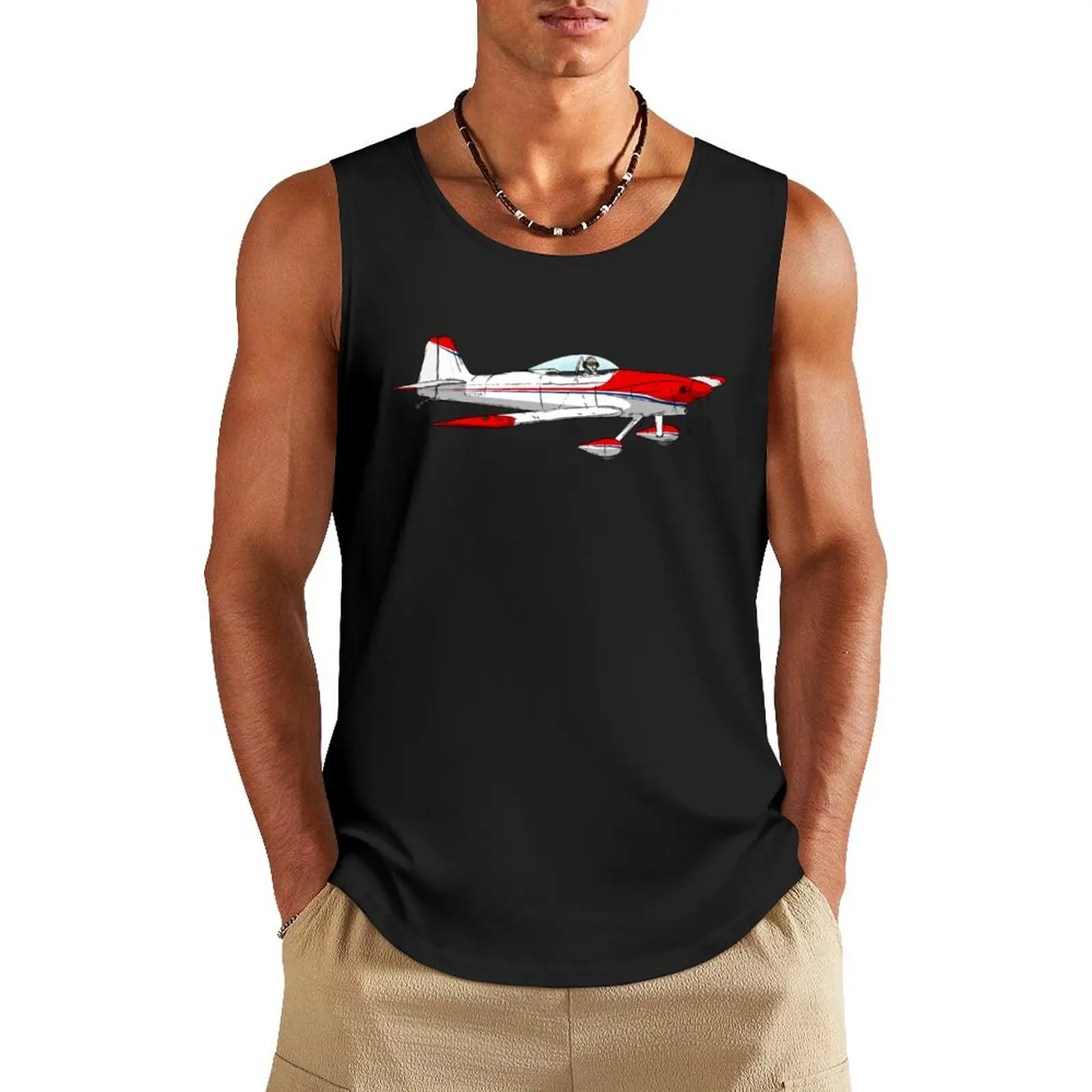 

RV4 N377LM Tank Top anime top Vests