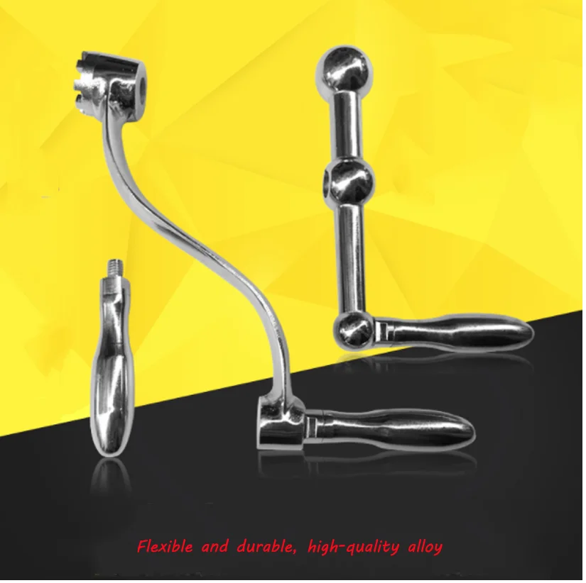 

1x Milling Machine Handle C83 Three Bar Handles Lifting Crank