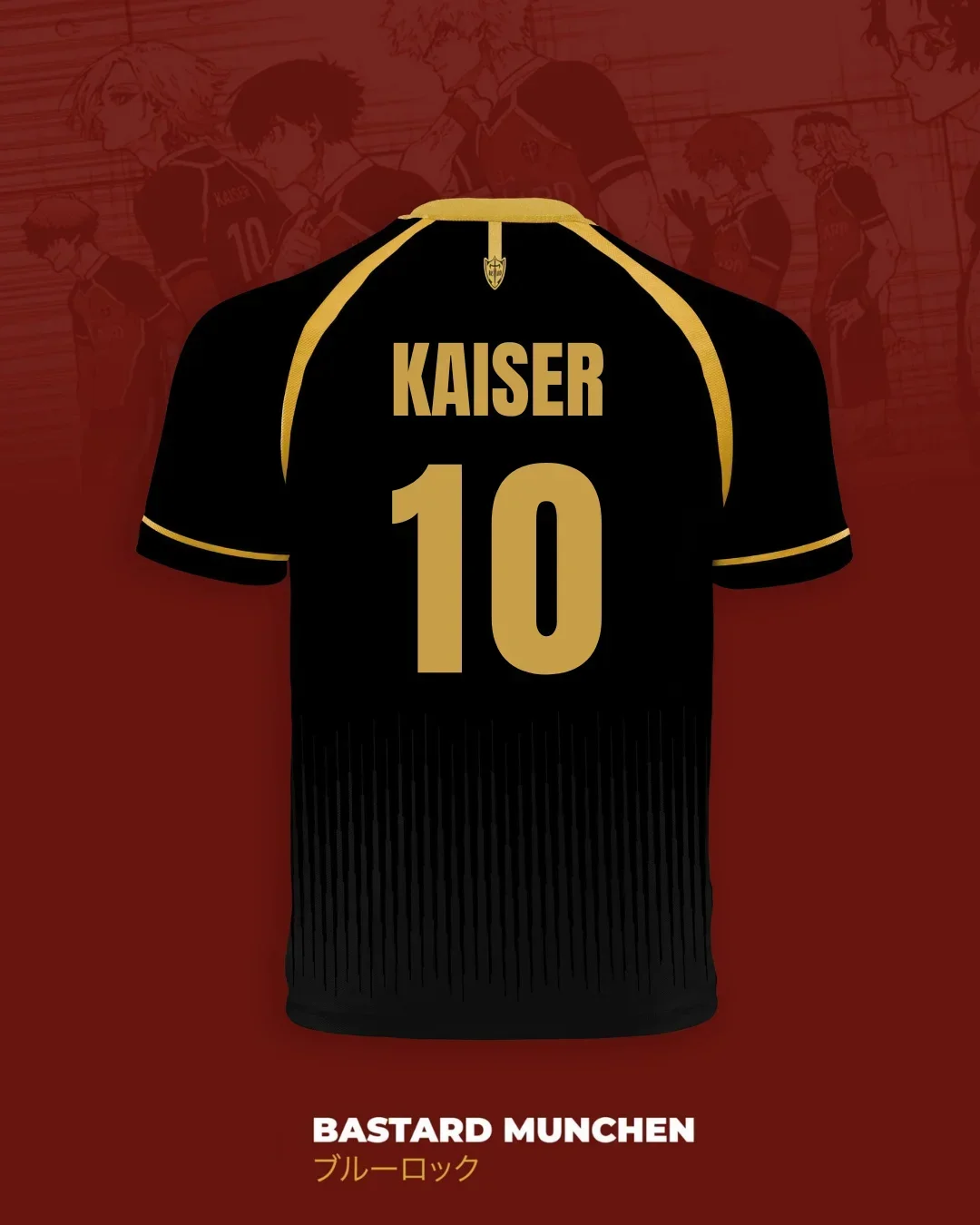 قميص مايكل كايزر باستارد مونيخ الجديد مطبوع ثلاثي الأبعاد، تي شيرت بلو لوك أنيمي للرجال والنساء سريع الجفاف. #4