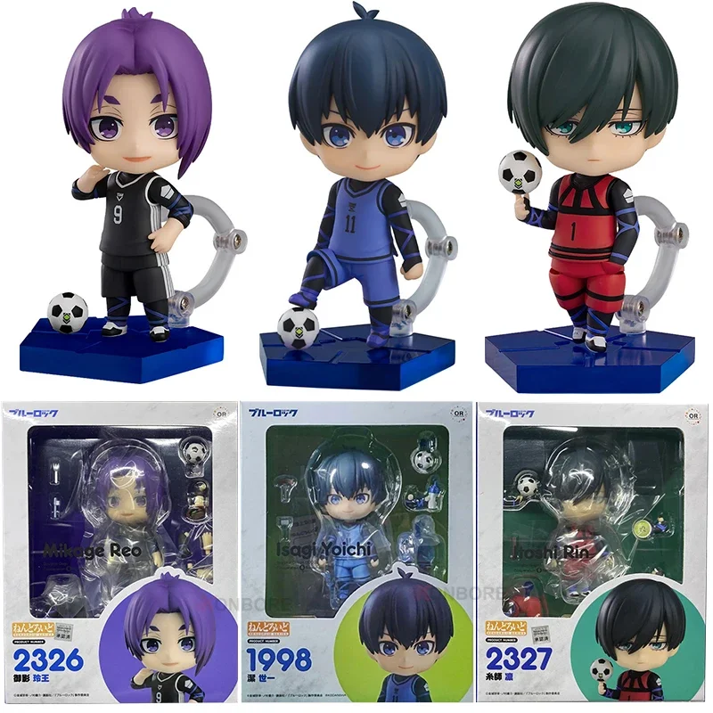 #2326 Bluelock Mikage Reo Anime Figure #2327 Blue Lock Rin Itoshi Action Figure Yoichi Isagi Figurine Collectible Model Doll Toy