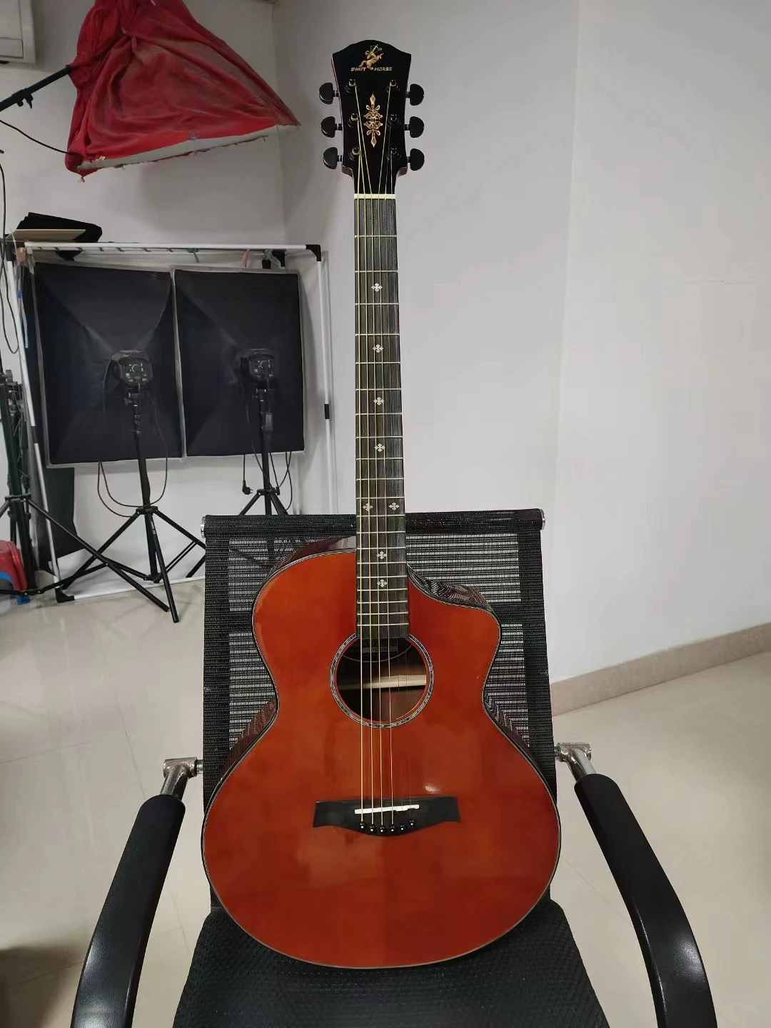 Wholesale 41 Inch Cheap Acoustic Guitar For Sale Spruce Solid Wood Top Sapele Back and Sides Accept OEM ODM Custom Logo