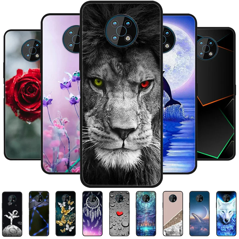 Para Nokia G50 Funda G20 G10 a prueba de golpes suave TPU Funda de silicona para teléfono Nokia C20 C10 Funda NokiaG50 5G G20 G10 Capa de dibujos animados