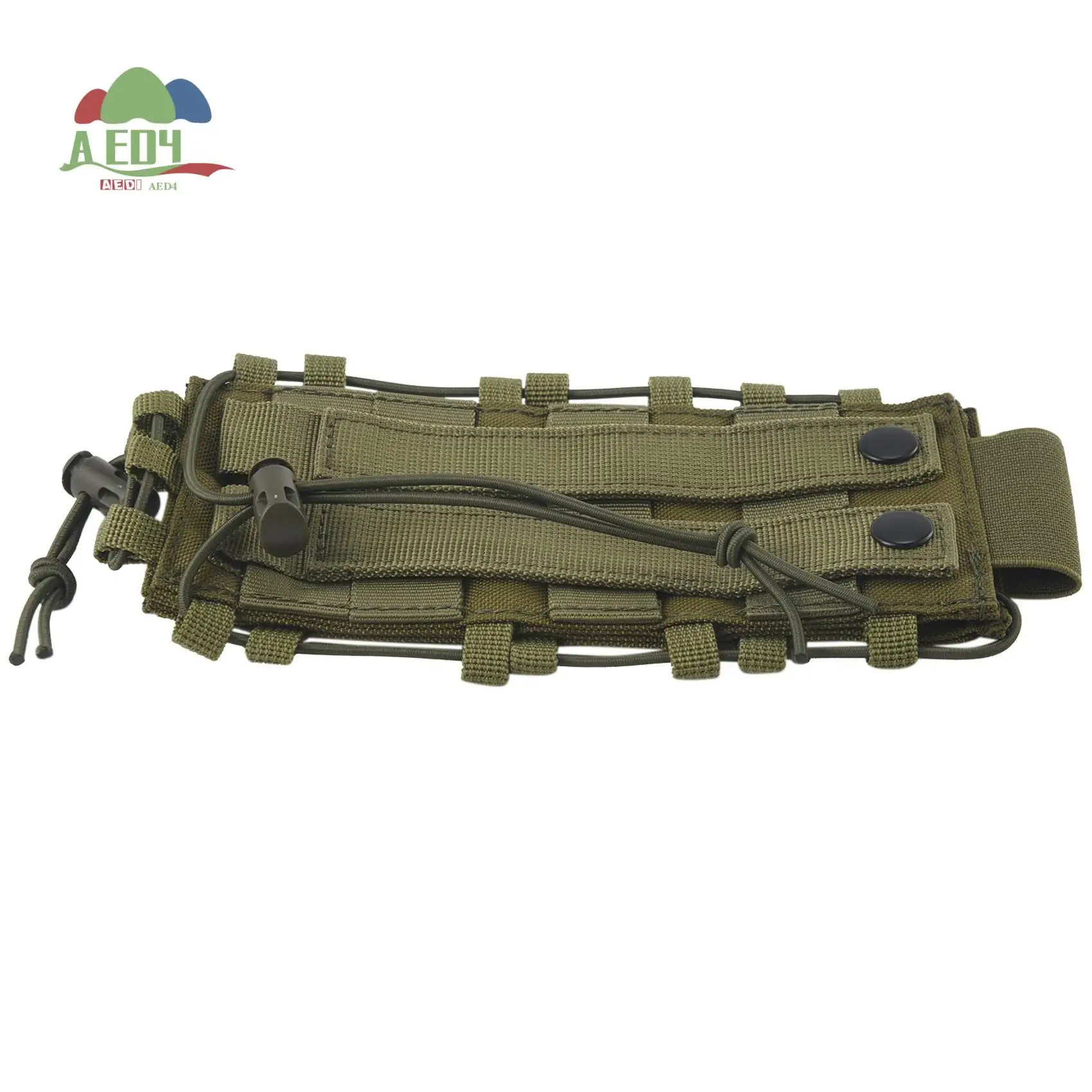 

AED4-Tactics Bottle Holder Drinking Bottle Pouch Nylon Molle Water Bottle Holder Durable For Cycling Running Outdoor Sports