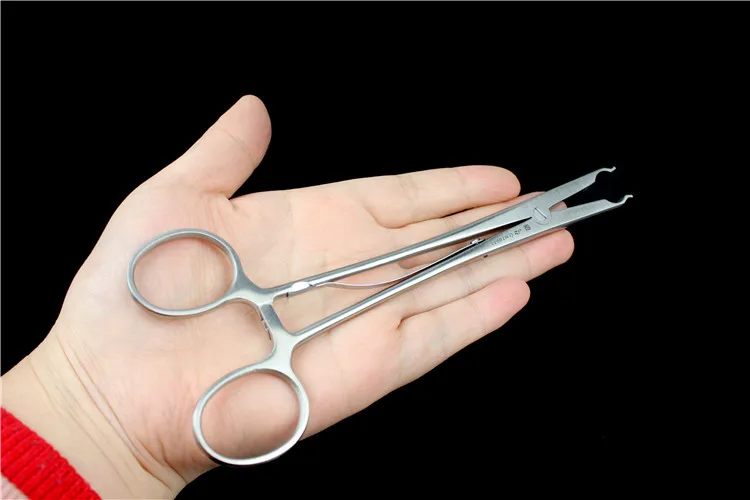 JZ neurosurgery Surgical instrument Medical Scalp clamp forceps stainless steel head brain hemostasis Scalp clip placement plier