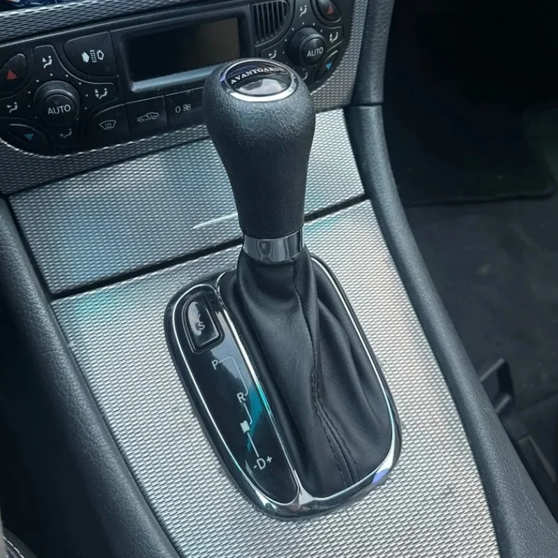 Automatischer AT-Schaltknauf für Mercedes Benz W203 S203 CL203 C-Klasse W209 CLK CLASSIC AVANTGARDE ELEGANCE mit Manschette – Detail 3
