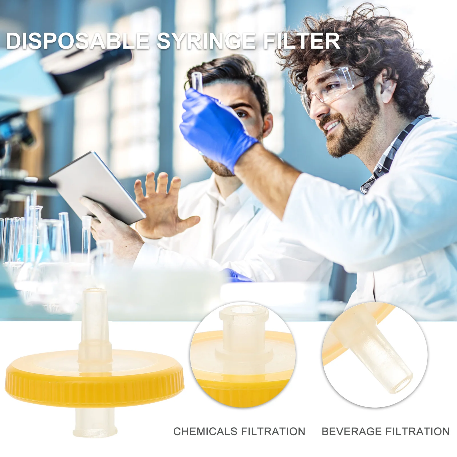 25 Stück Spritzenfilter Filtration Membranfilter Kunststoffgeräte