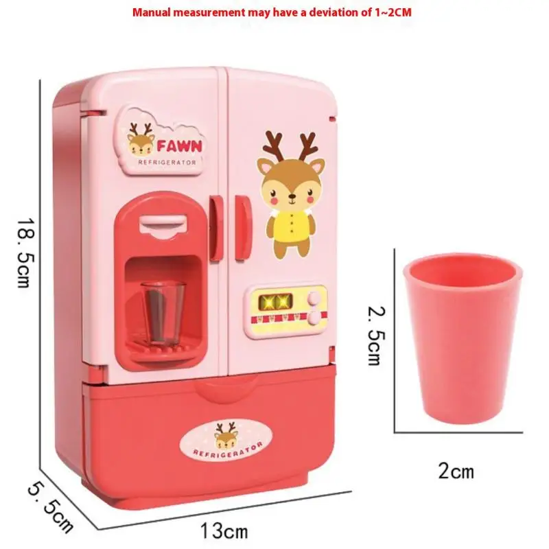 Home Accessory Gift - Miniature Simulation Fridge, Kitchen Furniture, Children's Educational Toy