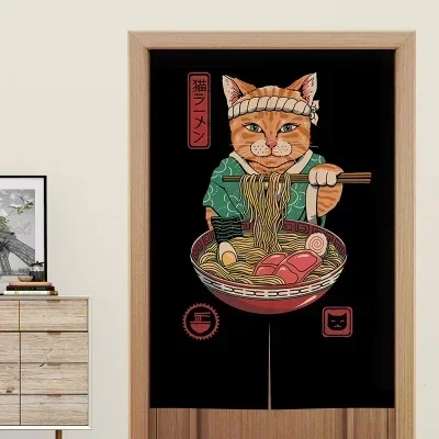 Japanese Style decorative door curtain fabric cloth home screens partition bathroom sushi kitchen restaurant curtains