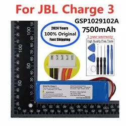 2024 Years 100% Original Haut-Parleur Batterie De Remplacement Pour JBL Charge 3 Charge3 Géventuelles 102910A Lecteur CS-JML330SL Haut-Parleur Batterie