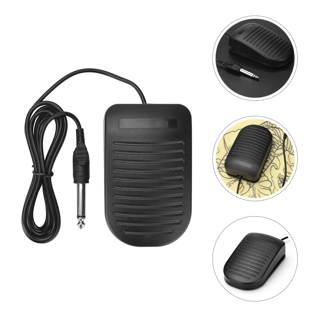 

Nonslip Tattoo Foot Pedal with Plug for Tattooing Machine Switch and Power Cord