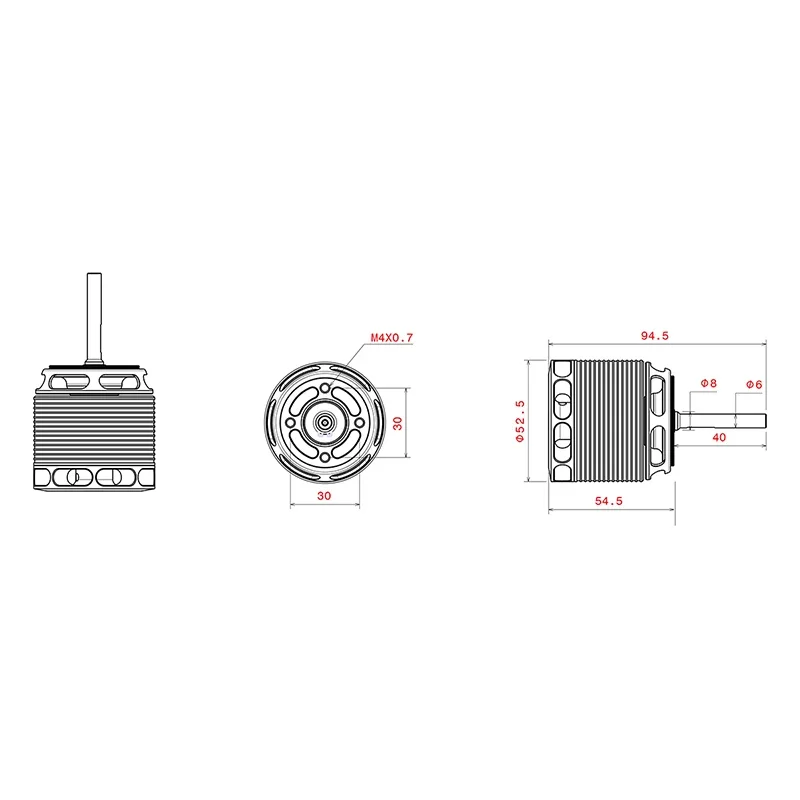 Combove typ 4225 500 520 550 570 630 890 silnik bezszczotkowy 1050KV do 550/600 Align Trex TAROT KDS A5 LOGO XL/TG520 helikopter RC