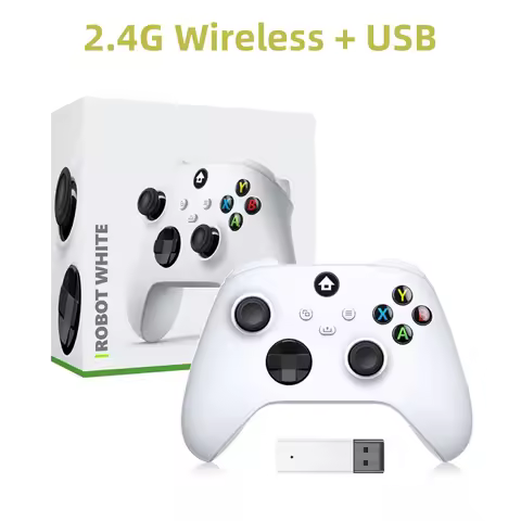 For PC Gamepad Controller With 2.4G Wireless Receiver Anti-skid Rocker Gaming Handle for PC Gamepad Accessories