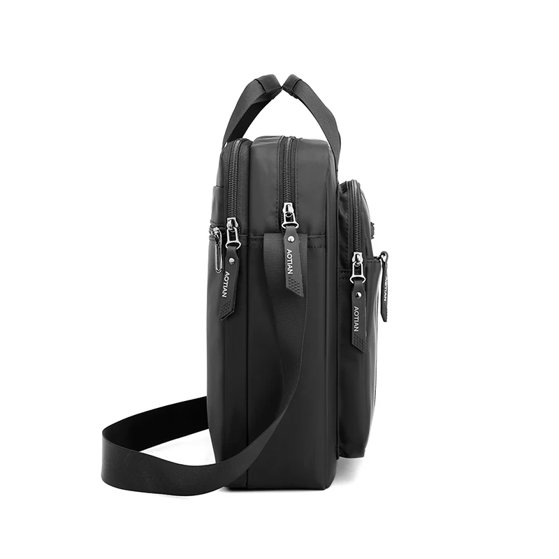 Topverkopers Mannen Schouder Crossbody Tas Nylon Casual Man Messenger Bag Mannelijke Jongens Zakelijke Handtassen Aangepast Aan A4