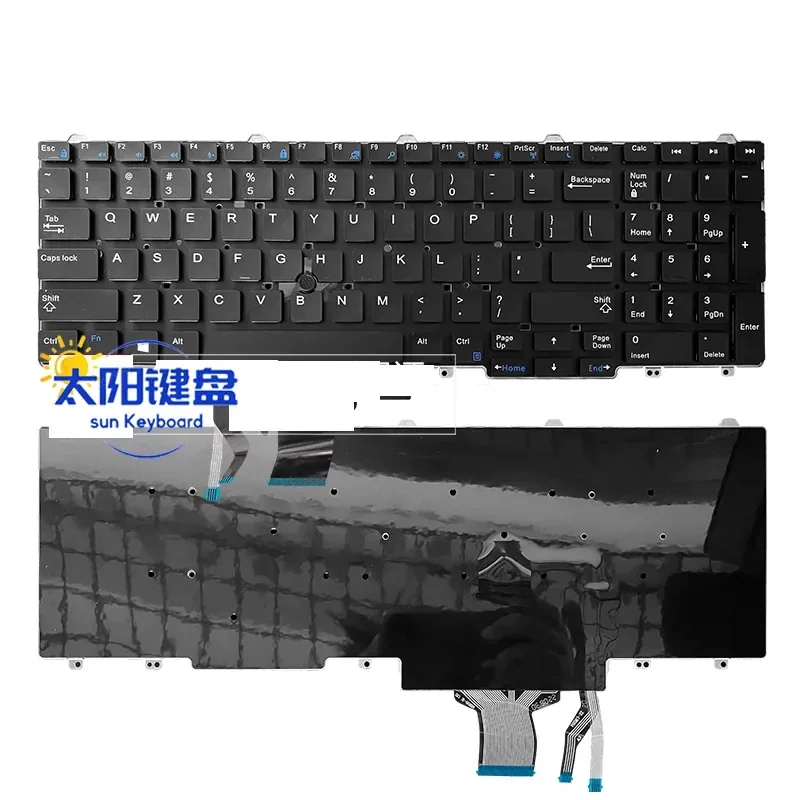New Keyboard for DELL Dell E5550 E5570 M3510 M7510 M7720 M7520 15 3510
