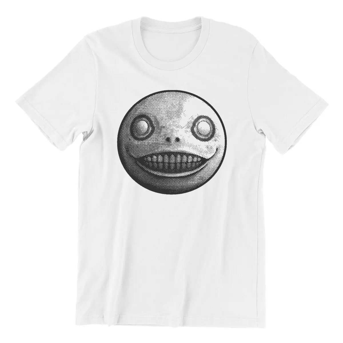 Weathered Emil Nier Automata  tops Cotton Unique japan video game Unisex T-Shirt Plus size japan video game hentai waifu tee