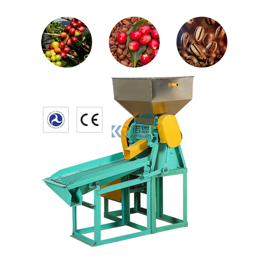 

Coffee Bean Sheller Peeling Machine Fresh Coffee Bean Processing Machine Wet Coffee Beans Machine Huller