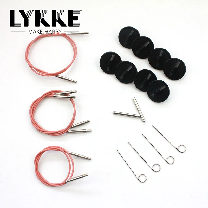 Lykke Blush 3.5 inch  interchangeable Circular Knitting Needle Set