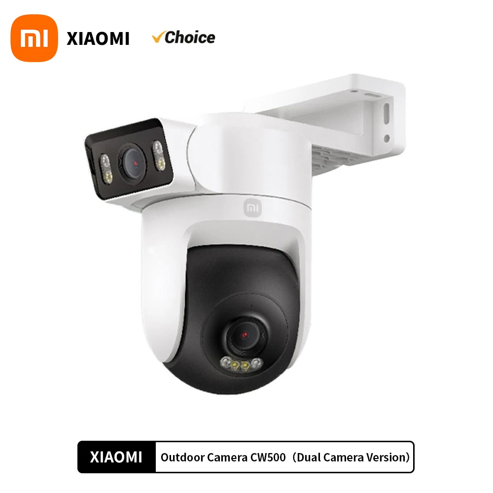 NOWOŚĆ Xiaomi Outdoor CW500 Wersja z podwójną kamerą IP66 Ochrona bezpieczeństwa CCTV Wykrywanie AI Pełnokolorowy noktowizor Inteligentny dom