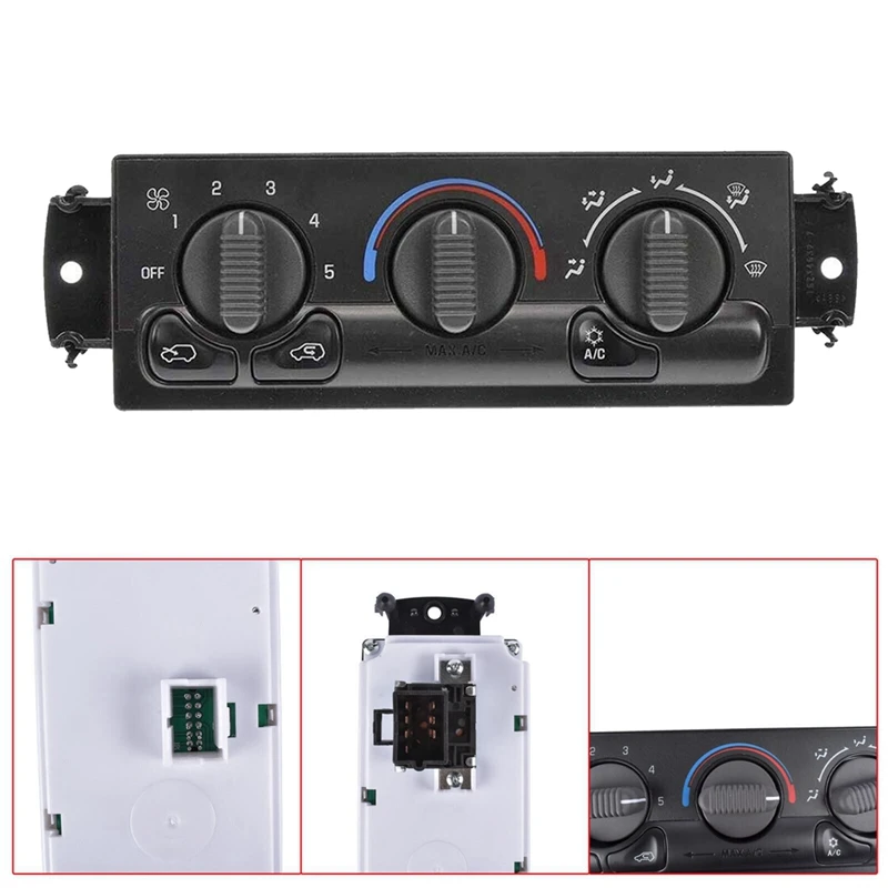 

599-26615054697 Air Conditioning HVAC Climate Control Module For Chevy Silverado GMC Sierra 1500/2500 HD 99-02 9361355