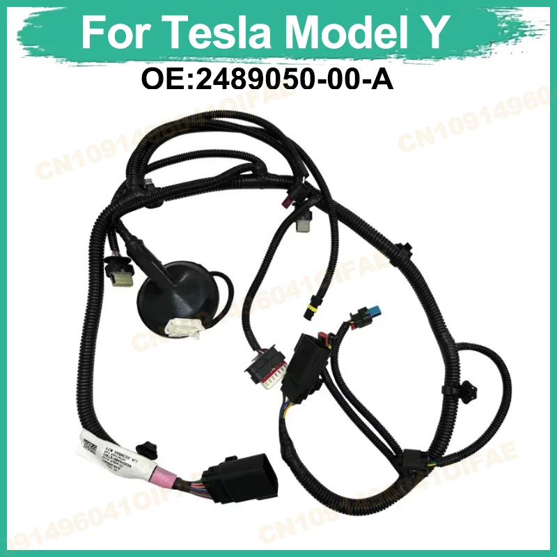 

For Tesla Accessories 2489050 Model Y Front Bumper Tank Frame Gantry Harness 2489050-00-A Bumpersparking Wiring Harnesswater