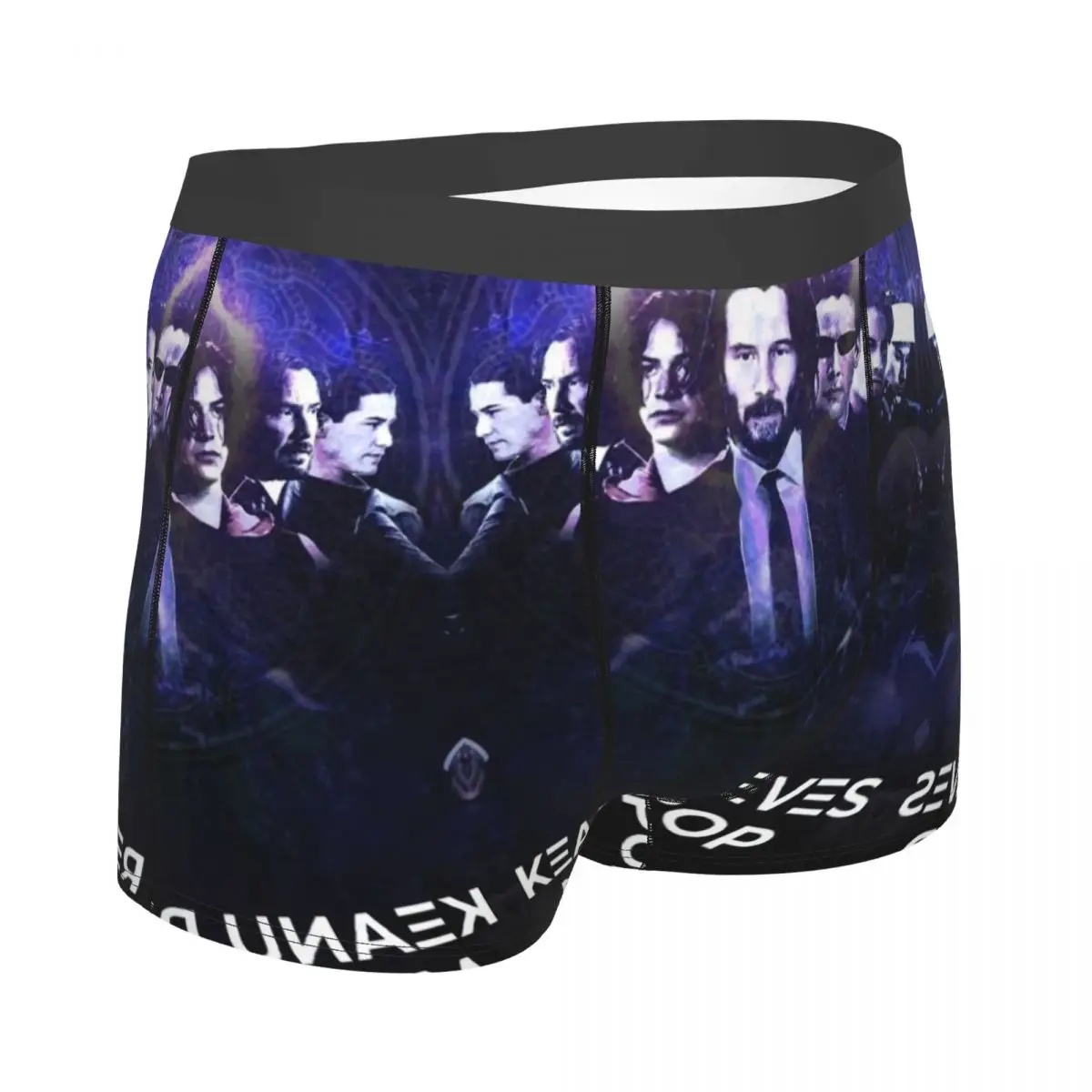 Keanu Reeves Man's Boxer Briefs Underpants Highly Breathable High Quality Gift Idea