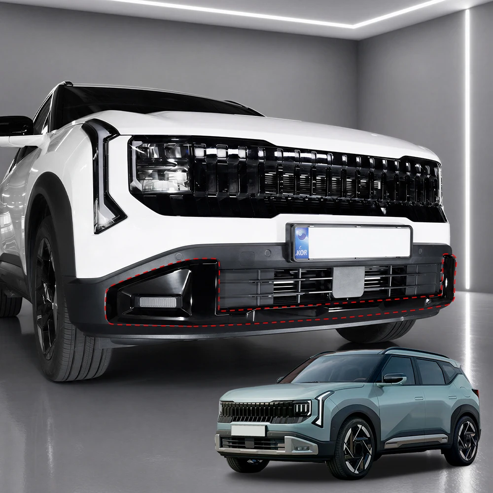 For KIA SELTOS SP3 2026 2027 LHD RHD ABS Gloss Black Front Rear Bumper Lower Trim Cover Auto Exterior Decor Styling Accessories