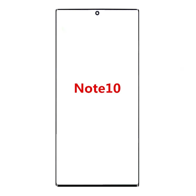 Note20 Outer Screen For Samsung Galaxy Note 8 9 10 Plus 20 Ultra Front Touch Panel LCD Display Glass Repair Replace Parts