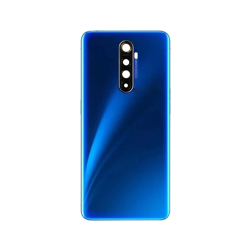 New Back Glass For Oppo Realme X2 Pro RMX1931 Back Battery Cover Rear Door Housing Case with Camera Lens+logo