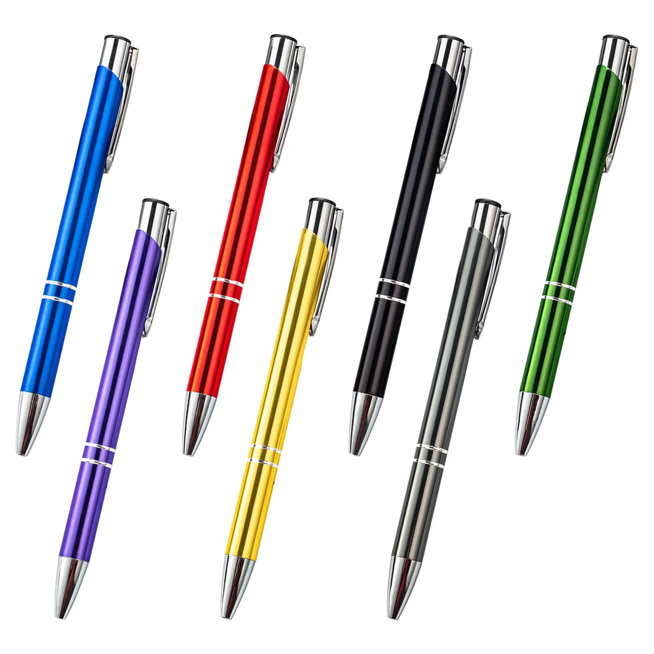 

25Pcs Light Metal Ballpoint Pens Touch Screen Pens Office School Advertising Pens Business Advertising Gift Pens Wholesale