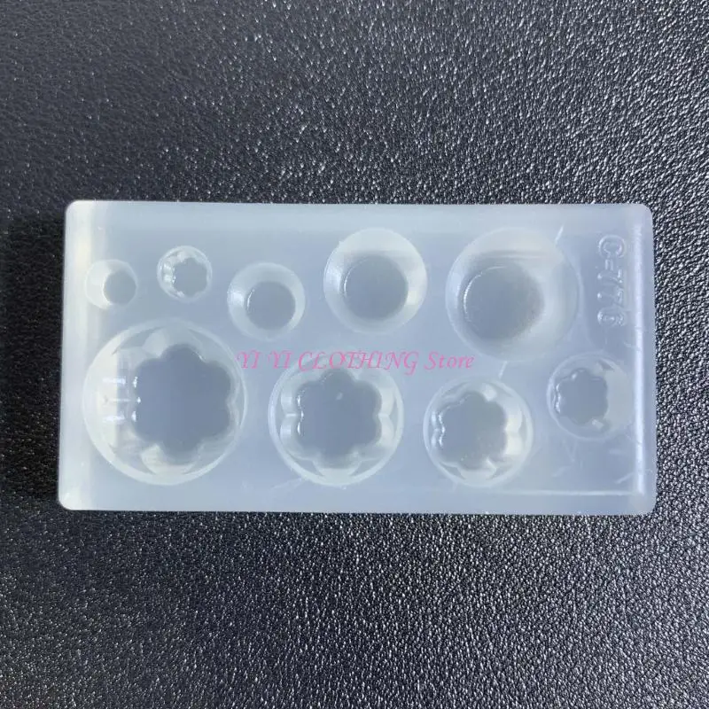 

N5KF Silicone Pendant Mold For Resin Acrylic Jewelry Tools Earring Pendant Resin Mold