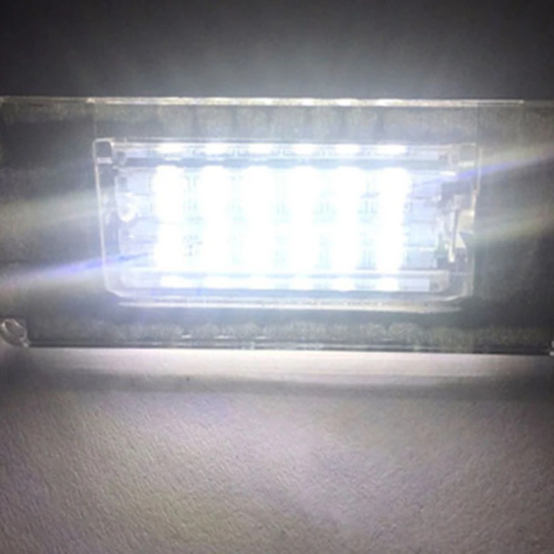 4 قطعة LED رقم لوحة ترخيص ضوء لا خطأ لوحة ترخيص ضوء مصابيح لسيارات BMW Mini كوبر R56 2006 - 2012