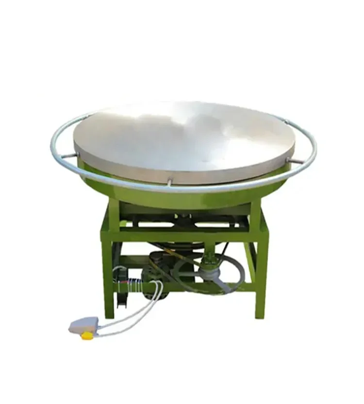 Leading Technology CE Automatic Round Customization Electric Heating Rotating Automatic Pancake Crepe Maker Making Machine