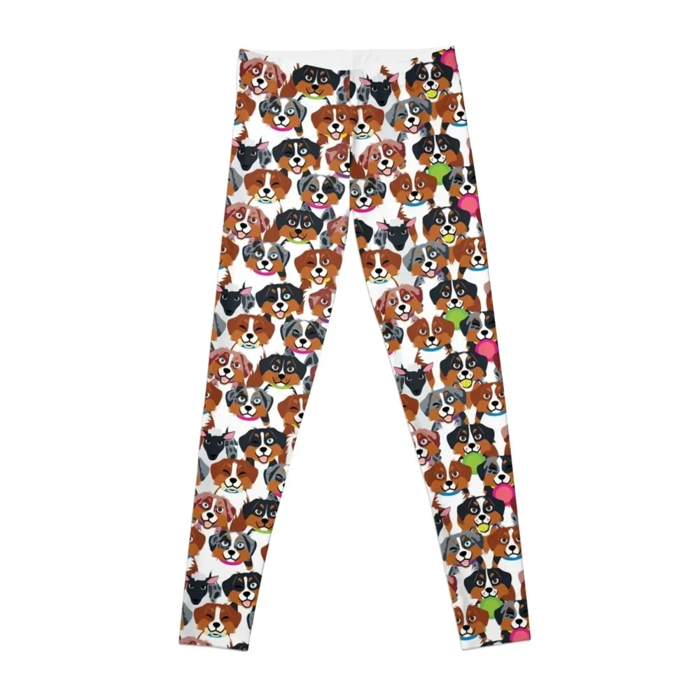 

Australian Shepherd Pattern Leggings legging gym Leginsy push up Womens Leggings