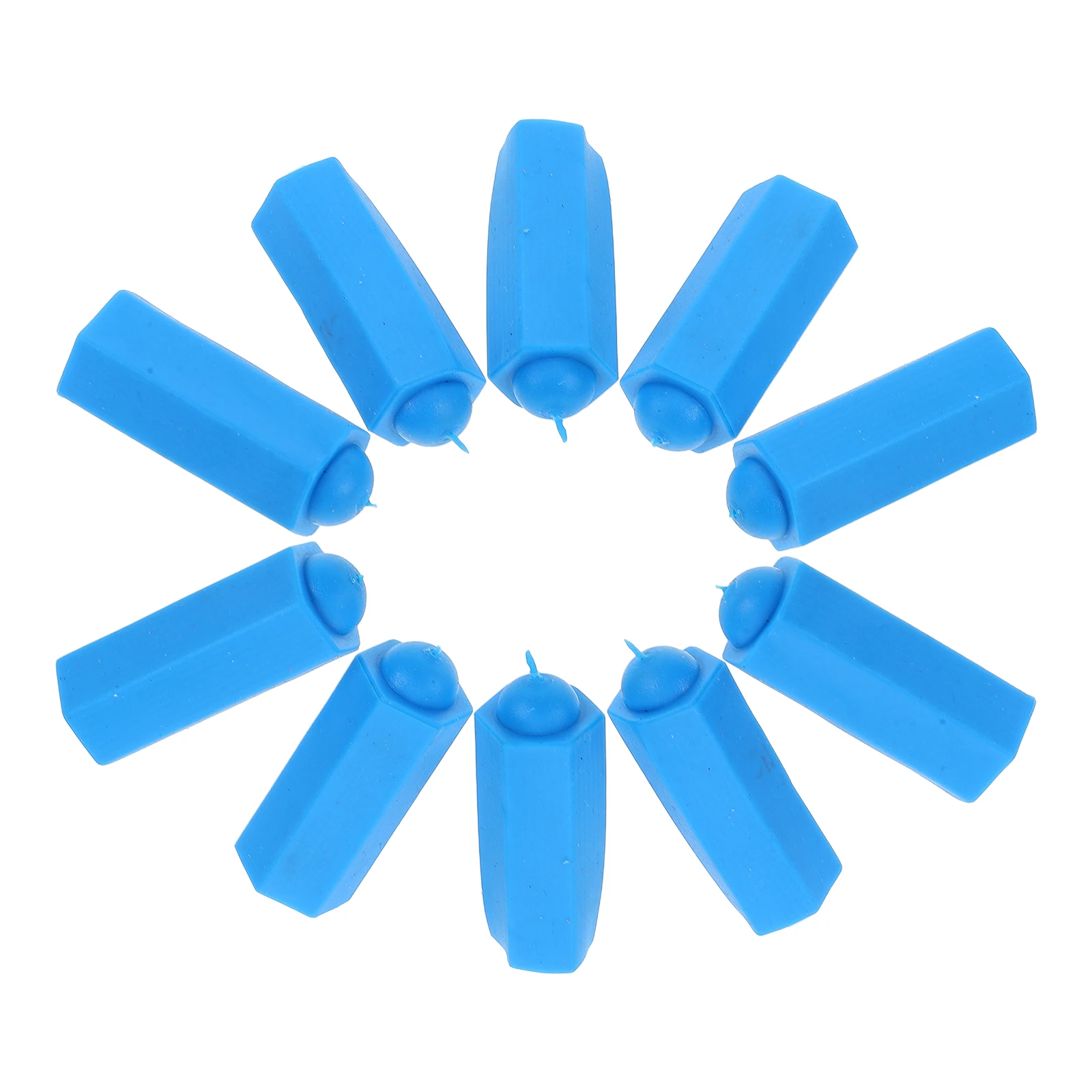 

10 Pcs Billiard Cue Protective Cover Tip Snooker Protector Billiards Accessories Pool Stick Cues Sleeve Guard