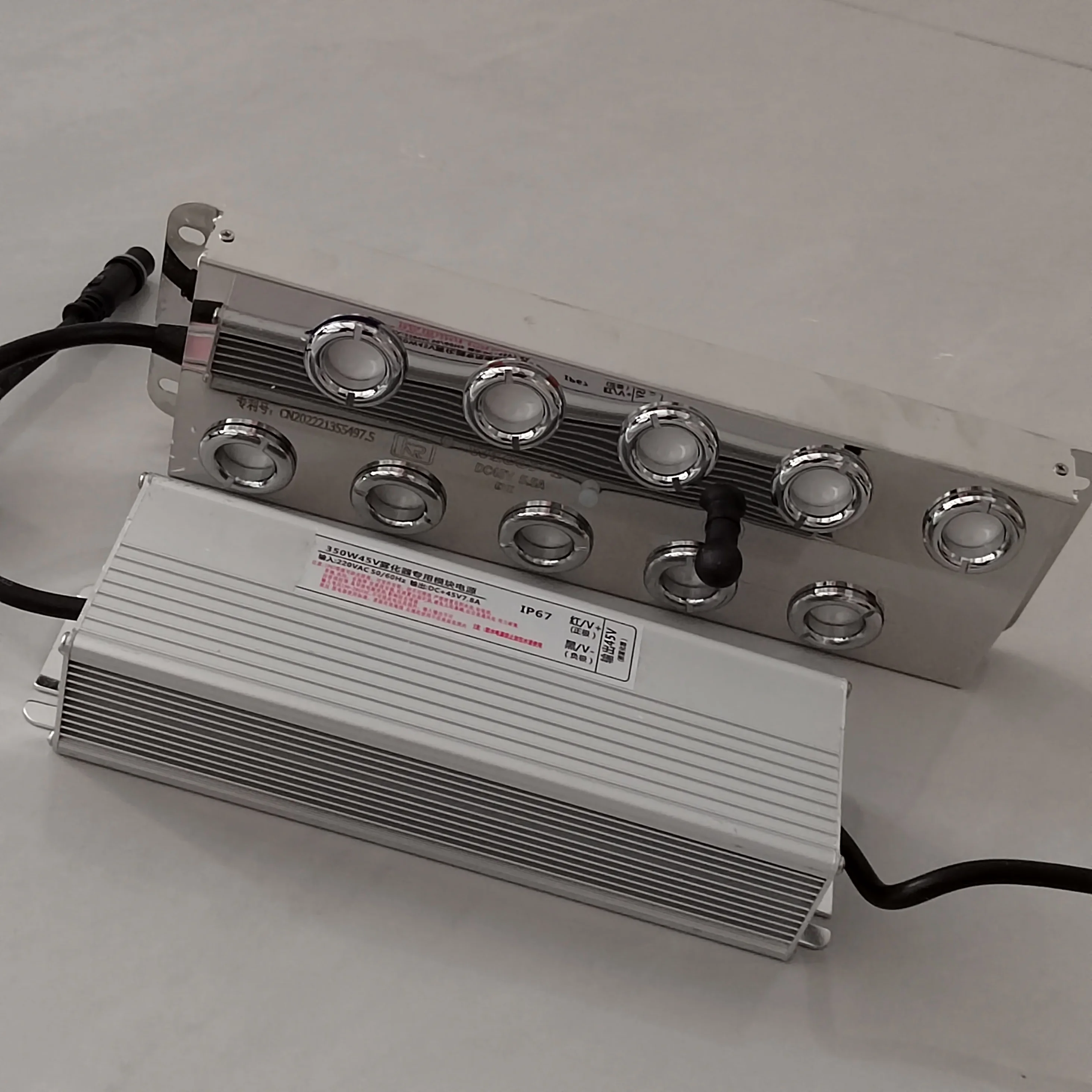 10 Headed Stainless Steel Mist Maker Ultrasonic Humidifier Mist Fogger