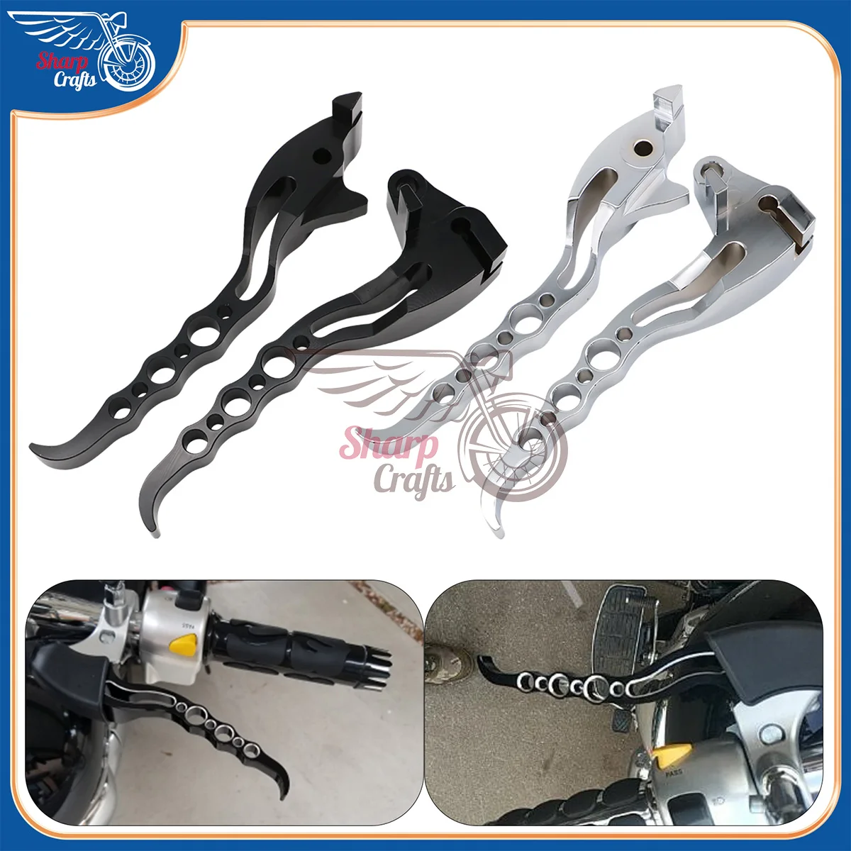 Motorcycle Accessories Aluminum Loopholes Brake Handlebar Clutch Levers For Suzuki Boulevard M109R 2006-2017 2007 2008 2009 2010