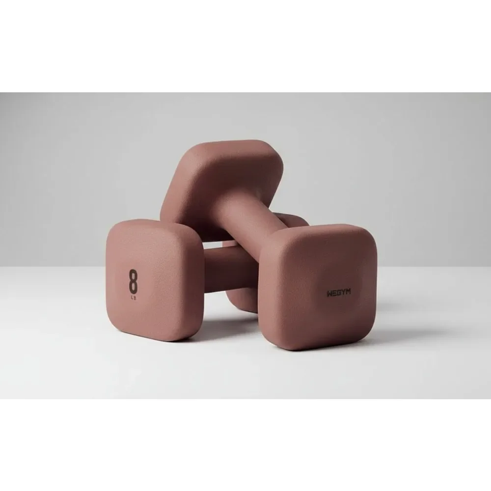 

Anti-Slip Square Dumbbells with Thick Handles - Secure Home Gym Weights for All Fitness Levels
