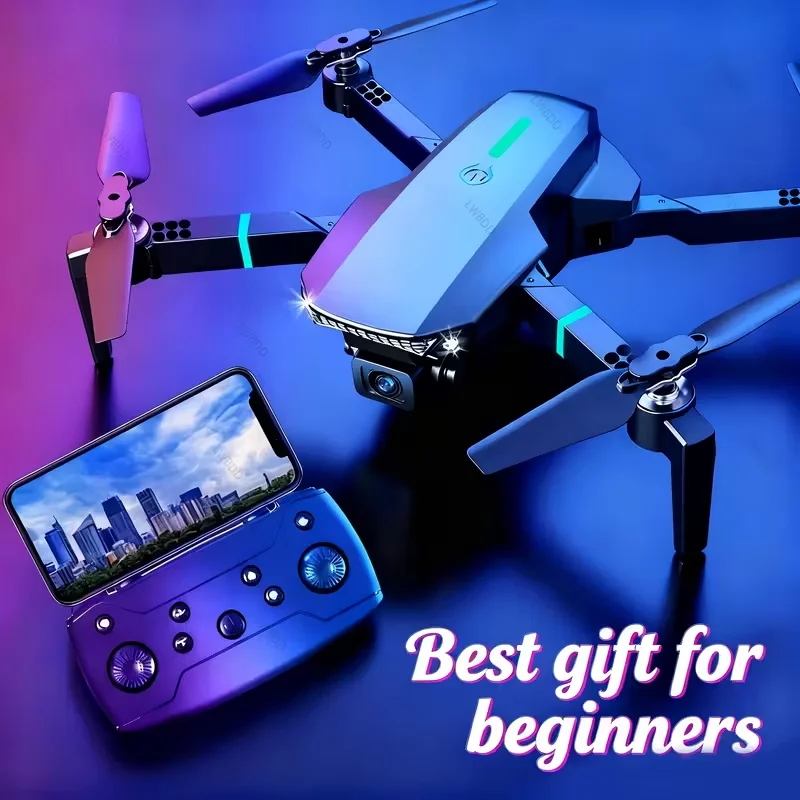 Best-Selling E88 Aerial Photography Drone - Beginner Practice Model with Dual Cameras for Aerial Photography, Dual Batteries for Extended Battery Life Set
