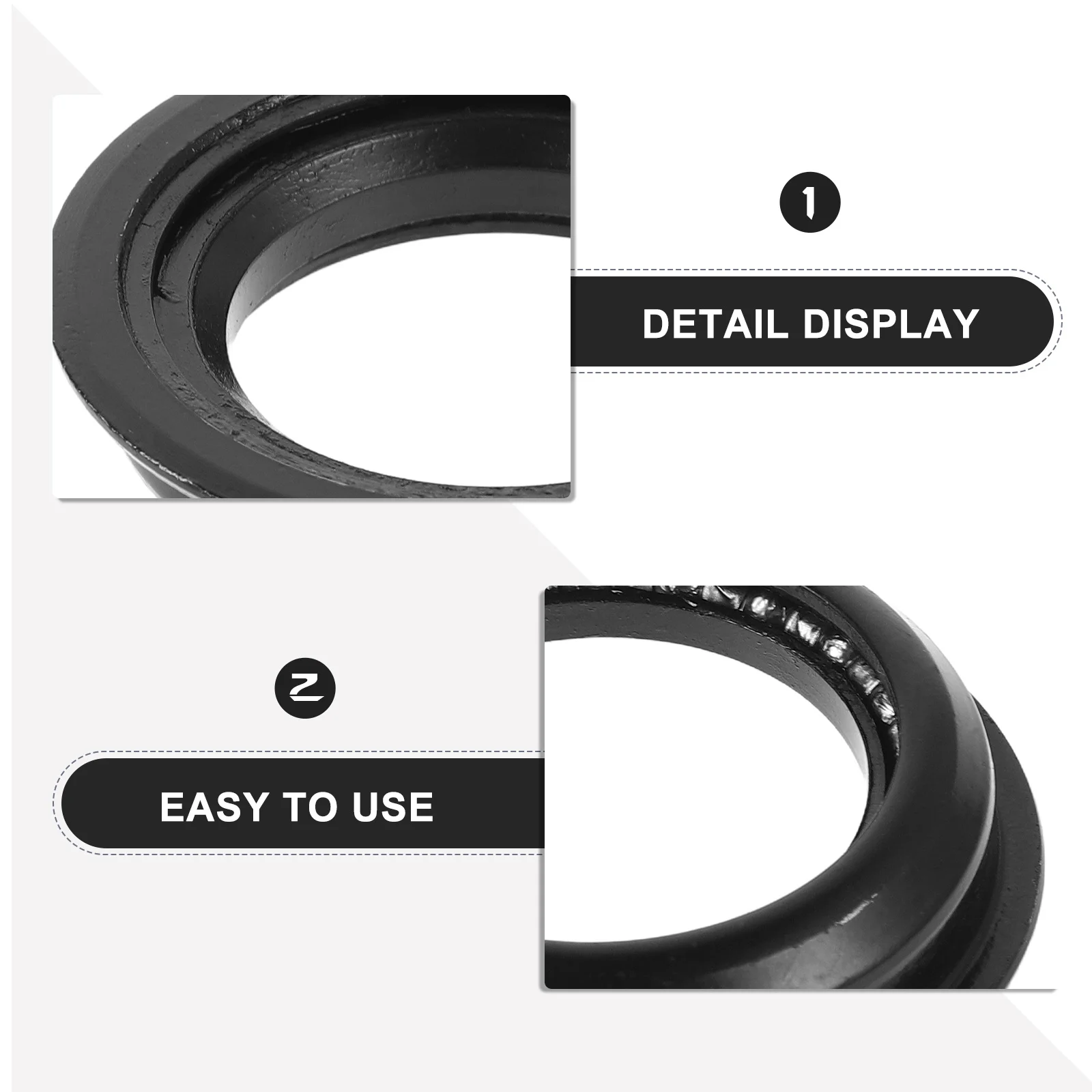 وحدة الوعاء السفلي سكوتر شوكة الأجهزة ضغط حلقة السلس ركوب سماعة غطاء للتجميع الأمامي للسكوتر الكهربائي