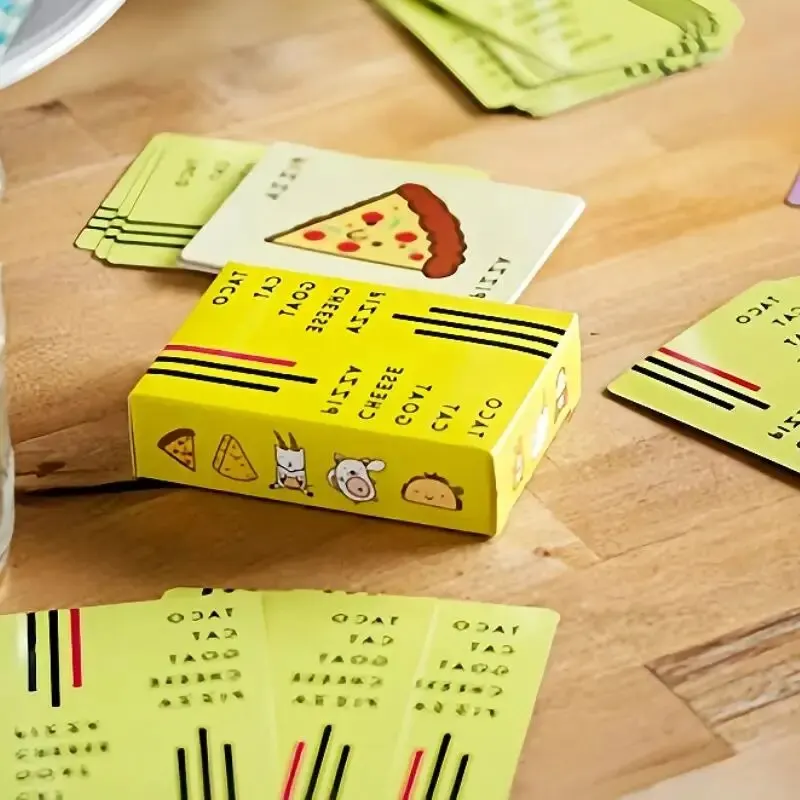 Taco Entretenimento Card Drinking Game, grande diversão, Adult Party Card Game, Family Reunion Party Card Game, adequado para casais e Fr